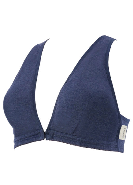 Elora Maternity Nursing Sleep Bra in Navy by Queen Bee