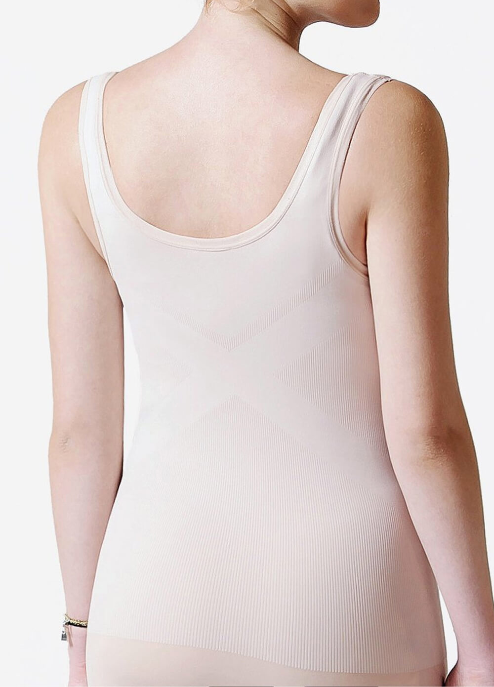 Underbust Maternity Shapewear Support Tank in Nude by Blanqi 