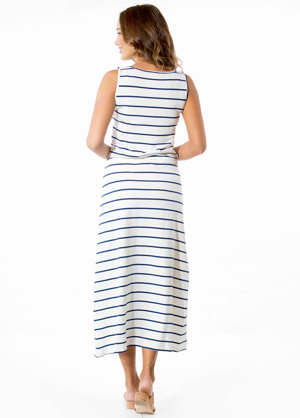 Delta Postpartum Breastfeeding Maxi Dress by Trimester