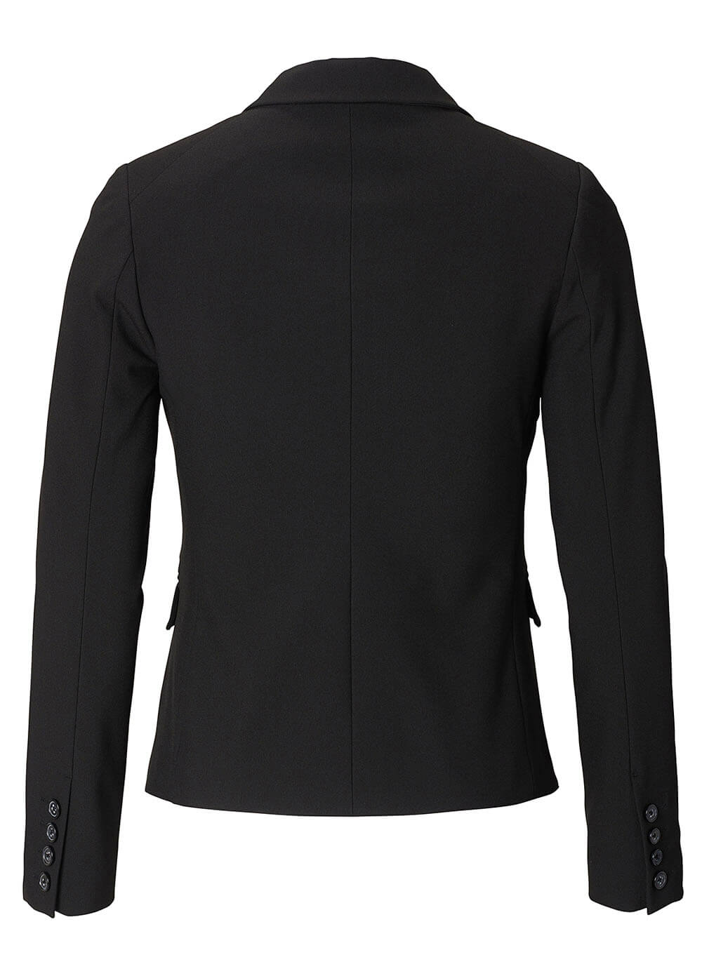 Black Single Button Maternity Blazer by Queen mum