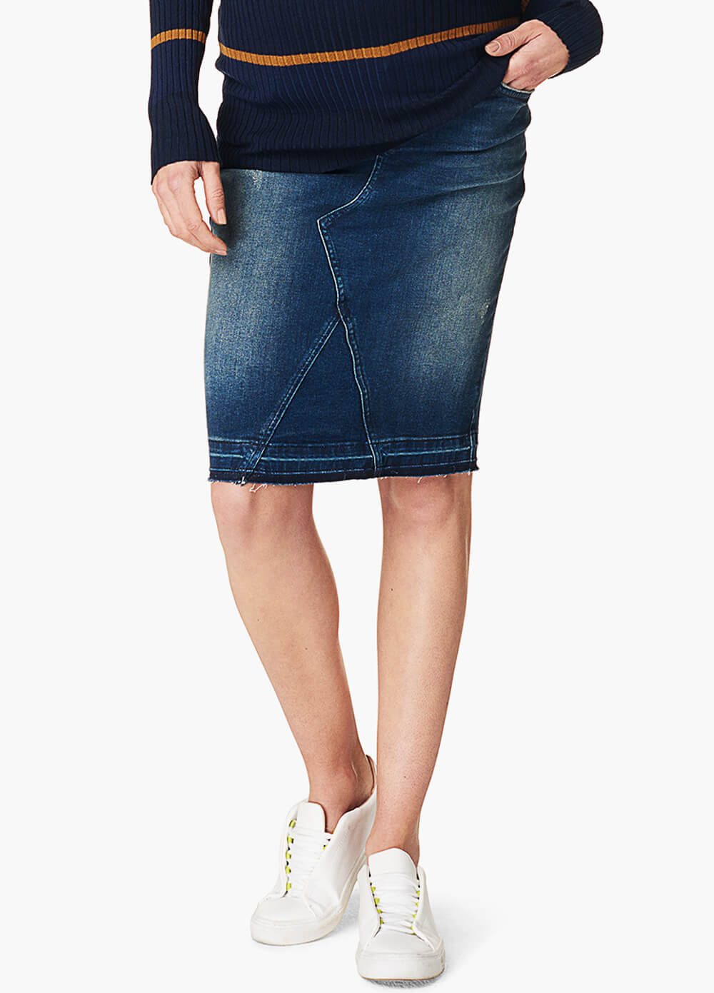 Joy Maternity Midi Denim Skirt by Noppies