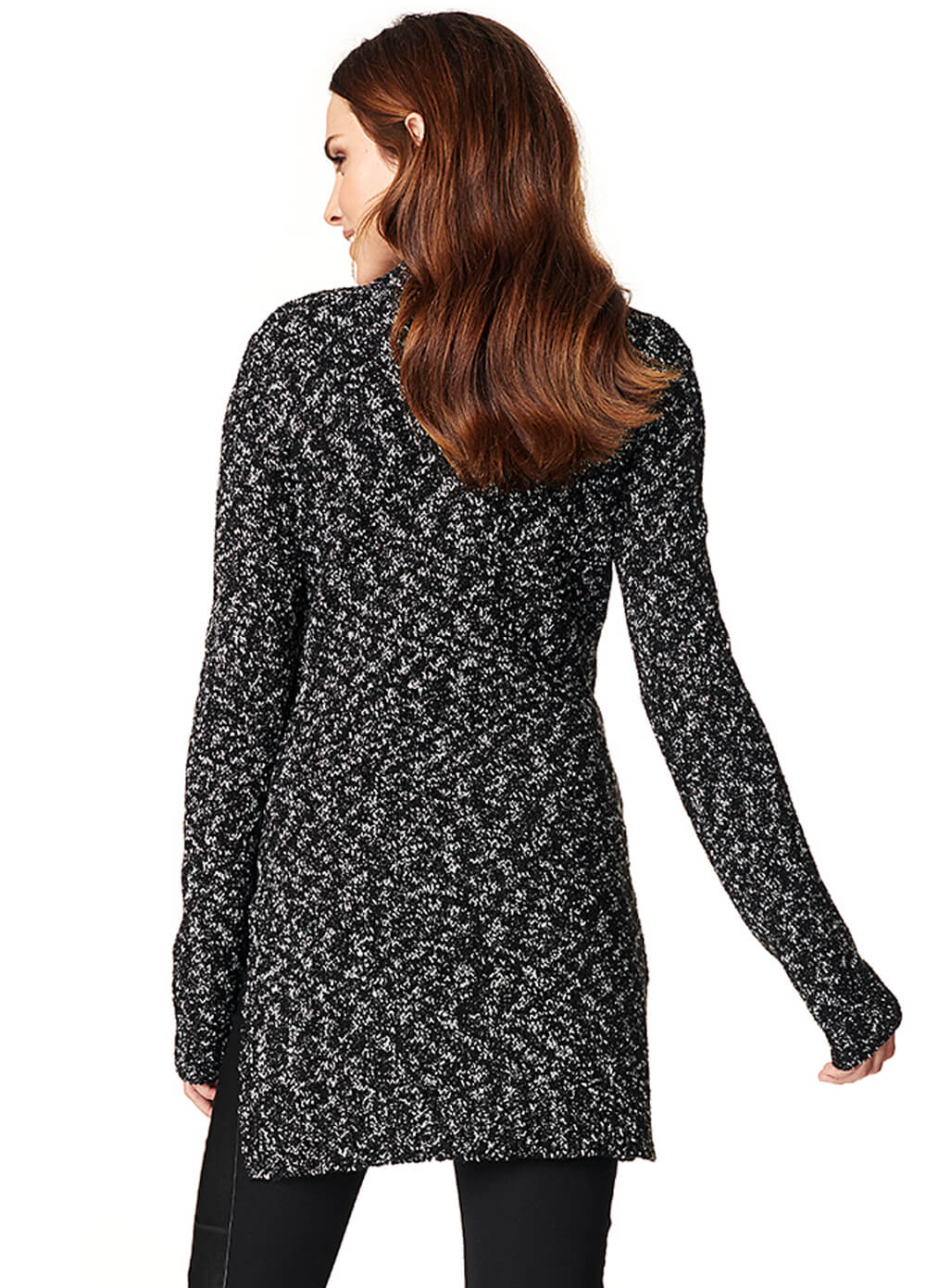 Ireen Melange Knit Mock Neck Maternity Jumper by Noppies