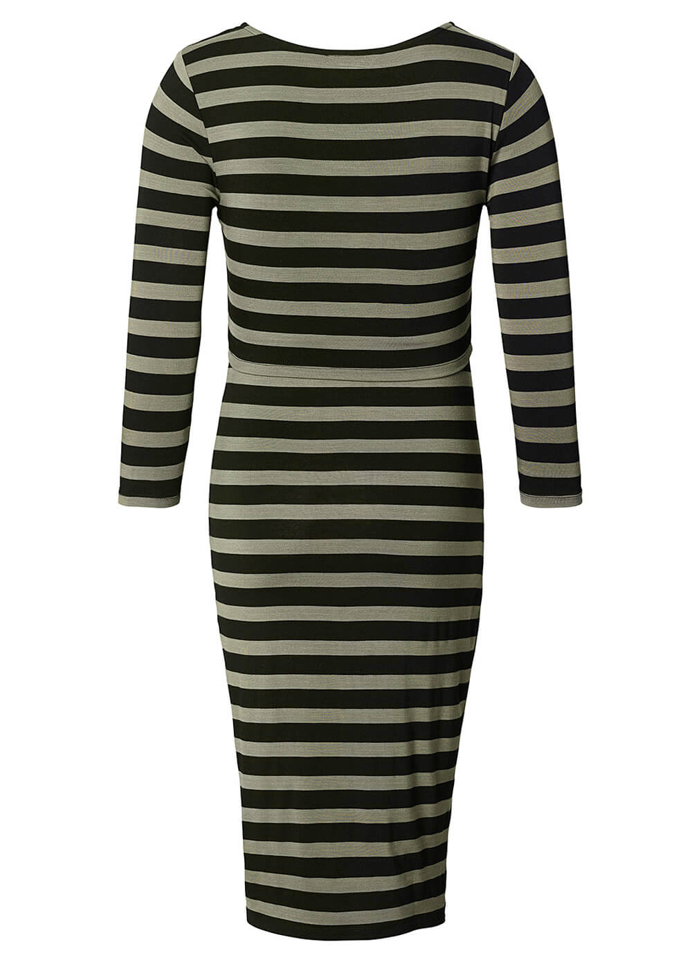 Heidi Maternity Nursing Dress in Army Stripes by Noppies