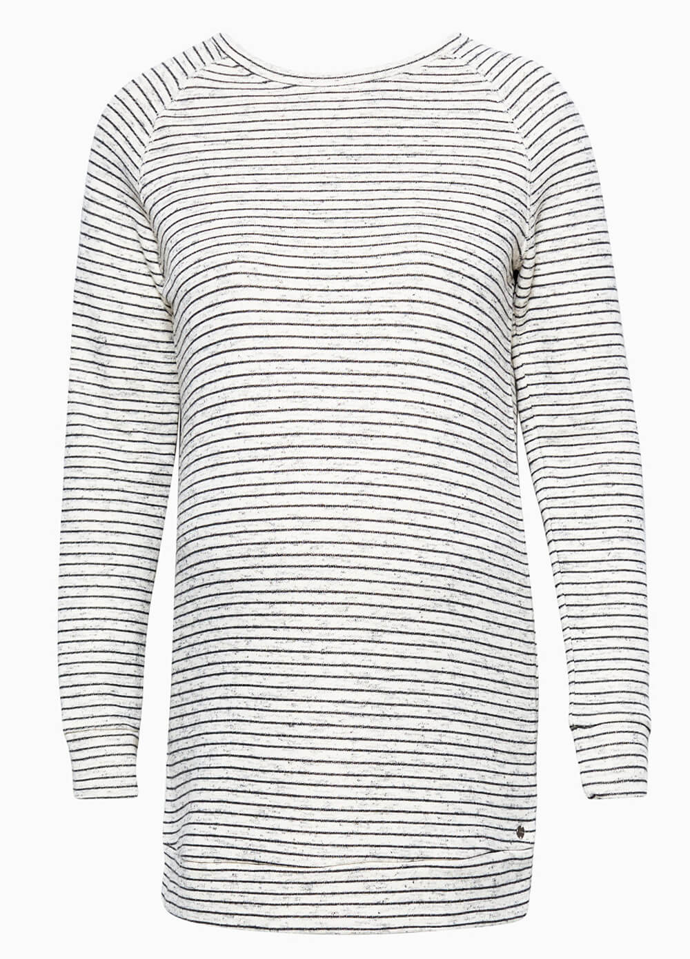 Long Striped Maternity Sweatshirt by Esprit