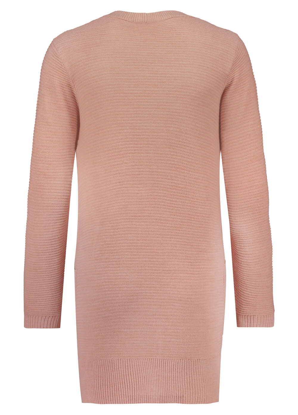Alexis Ribbed Knit Maternity Cardigan in Blush by Noppies