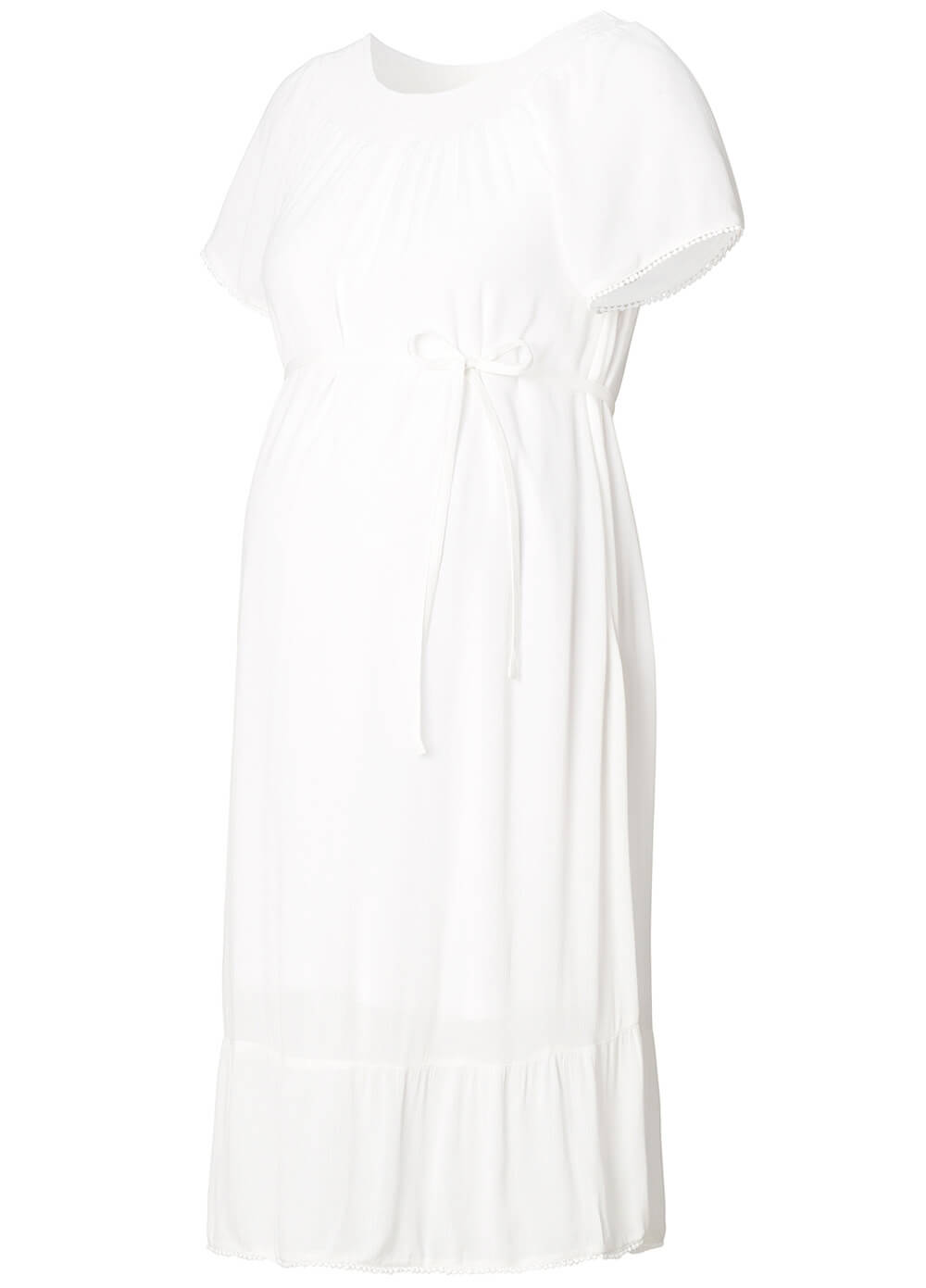 Summer Maternity Boho Dress in White by Esprit