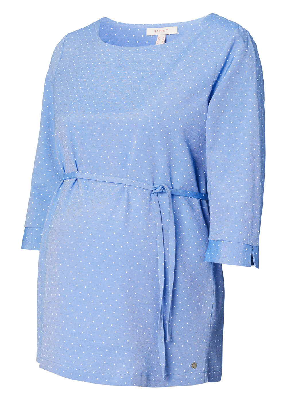 Blue Polkadot Maternity Blouse by Esprit