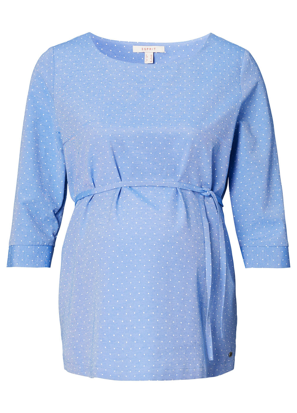 Blue Polkadot Maternity Blouse by Esprit