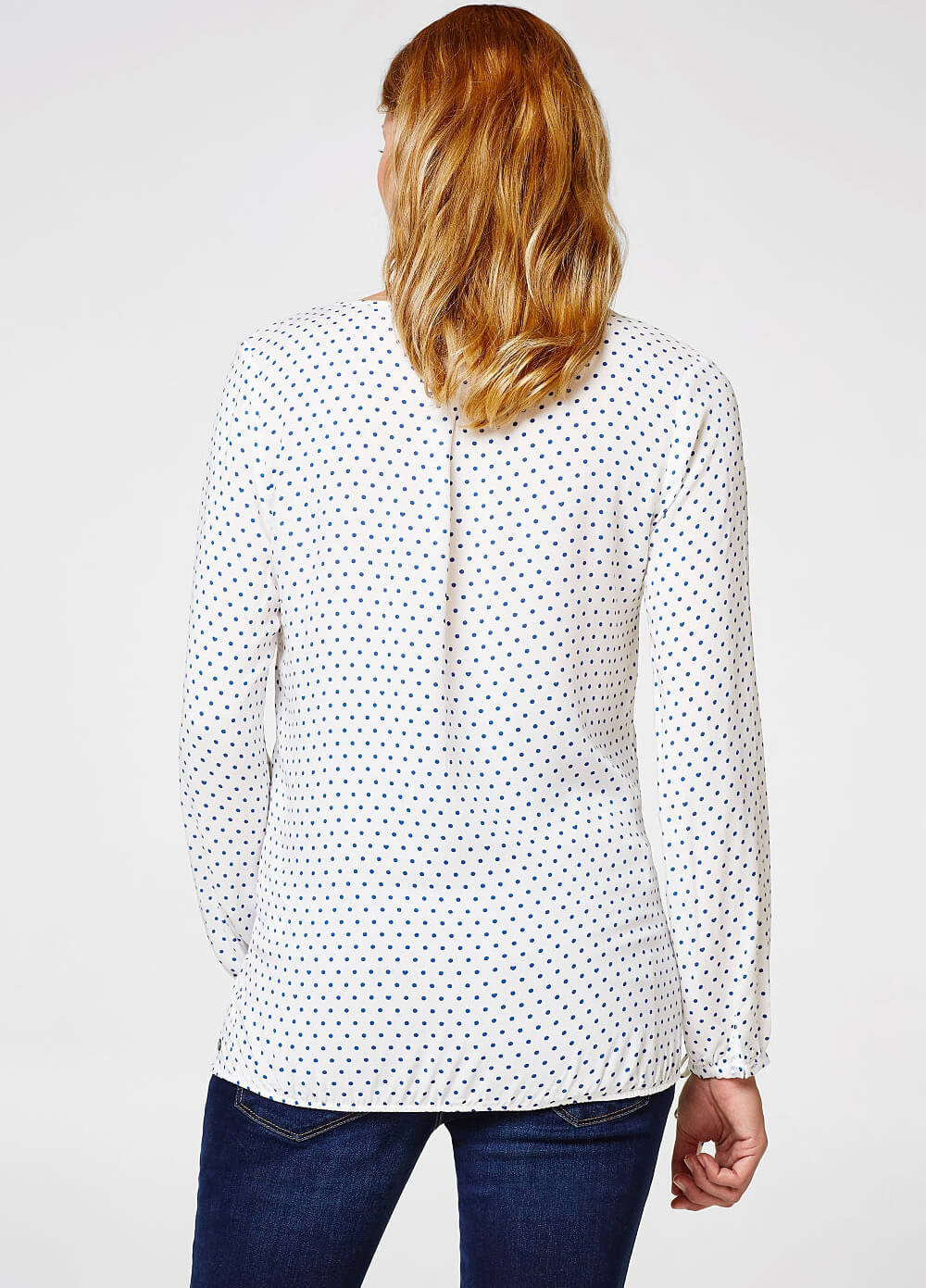 Floaty Polkadot Maternity Blouse by Esprit