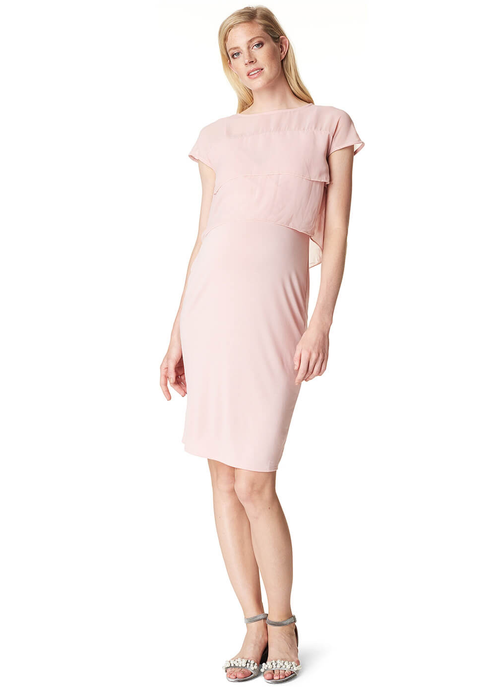 Daisy Maternity & Nursing Dress in Blush by Noppies