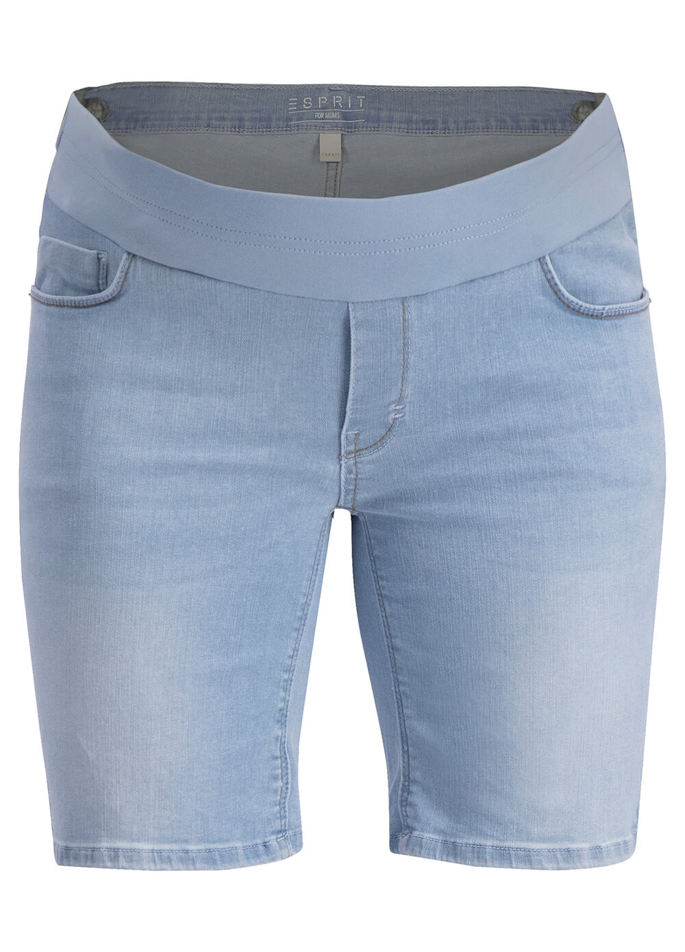 Under Bump Maternity Denim Shorts by Esprit