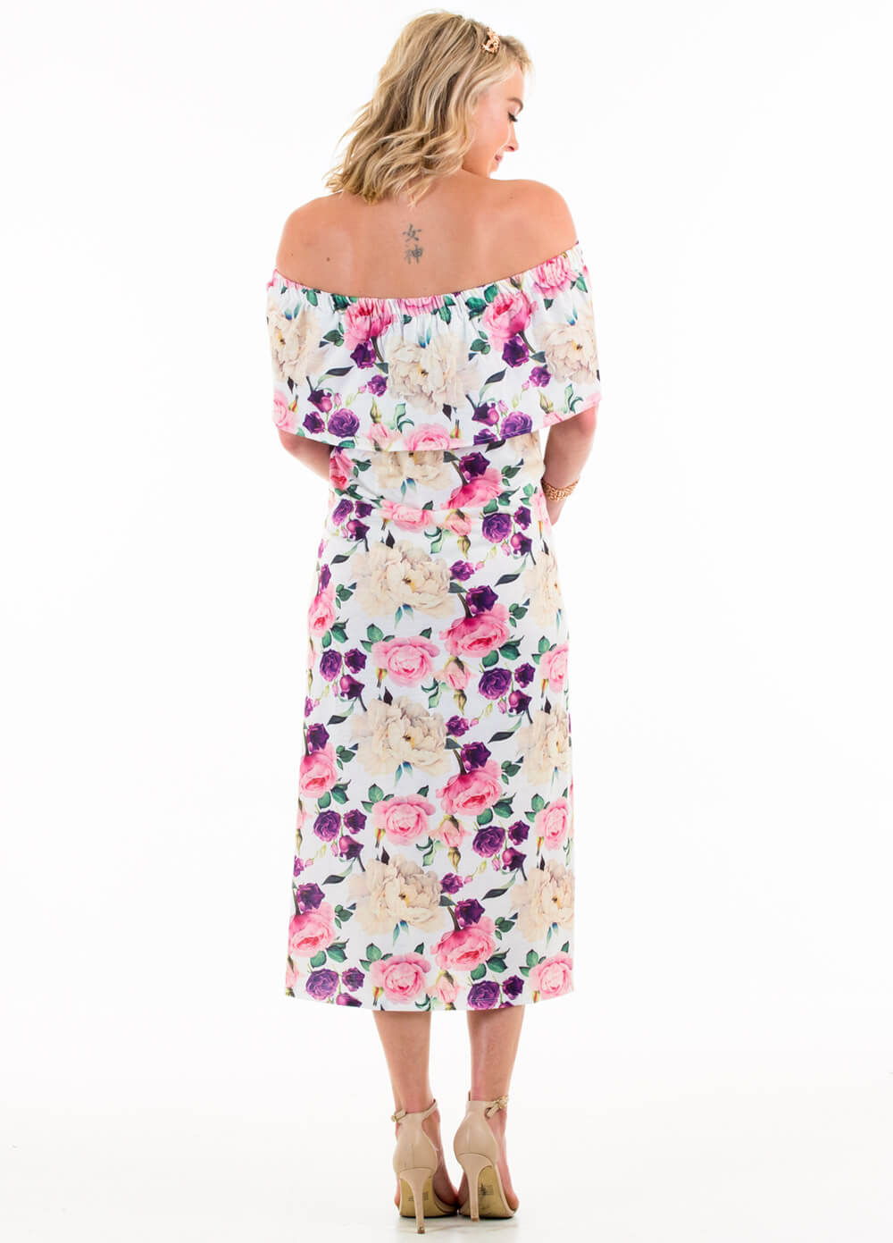 Floressa - Francoise Maternity & Nursing Maxi Dress | Queen Bee