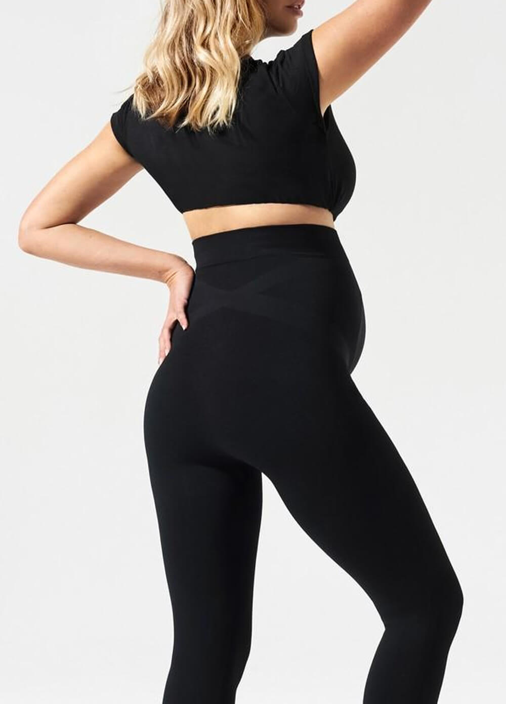 Blanqi - High Performance Belly Lift & Support Leggings in Black