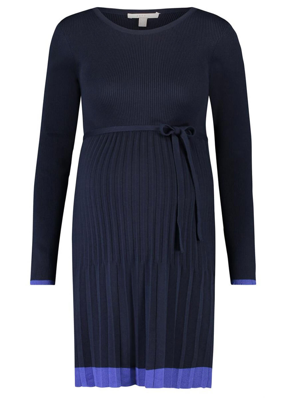 Pleated Knit Maternity Dress by Esprit