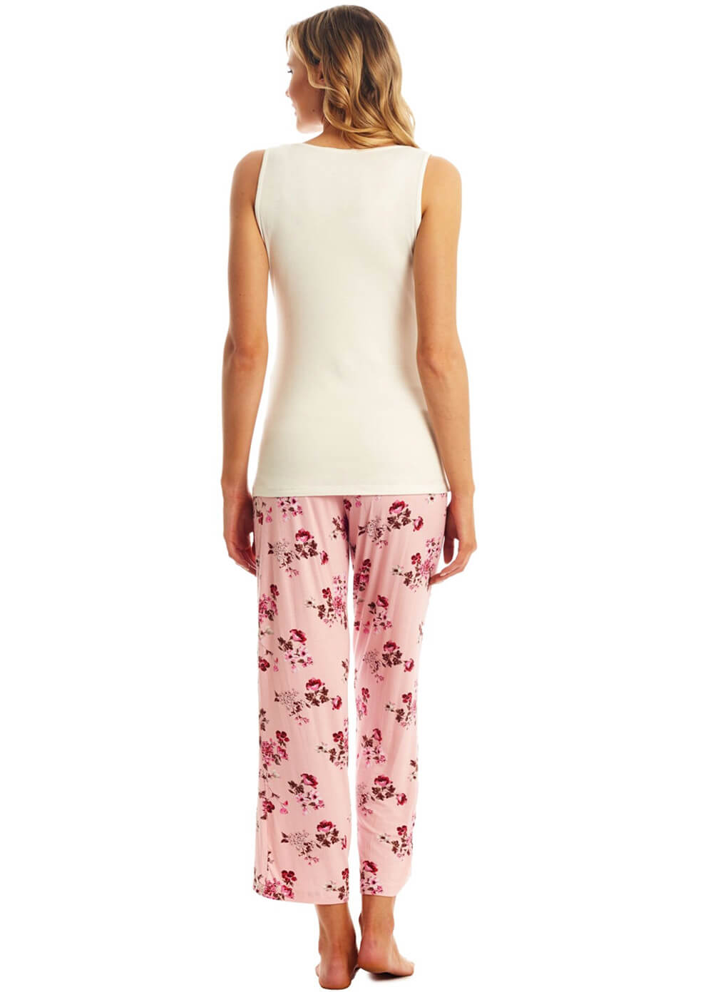 Analise Mommy Me PJ Gift Set In Pink Blossom By Everly Grey