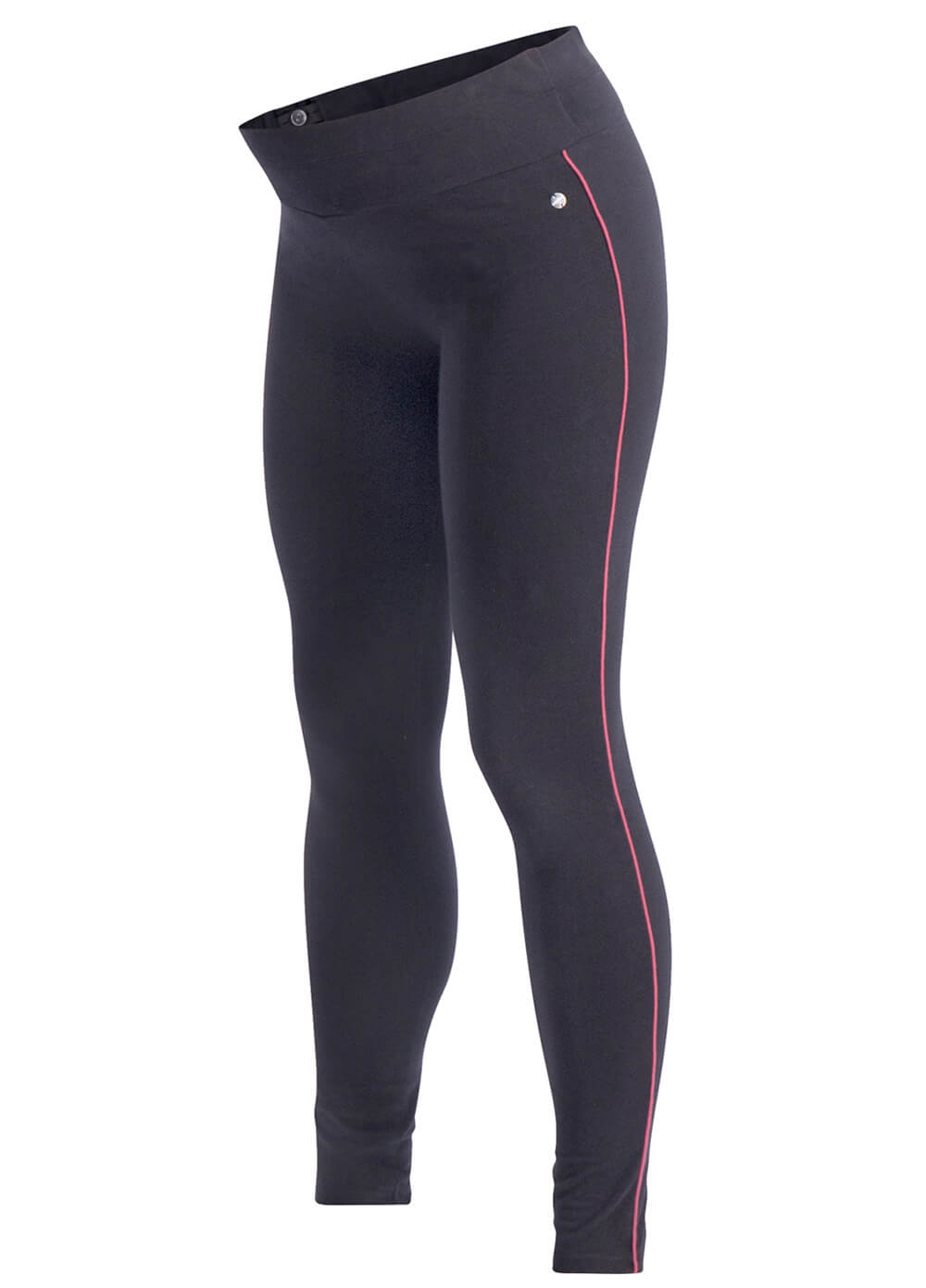 Sporty Piped Maternity Leggings in Black by Esprit