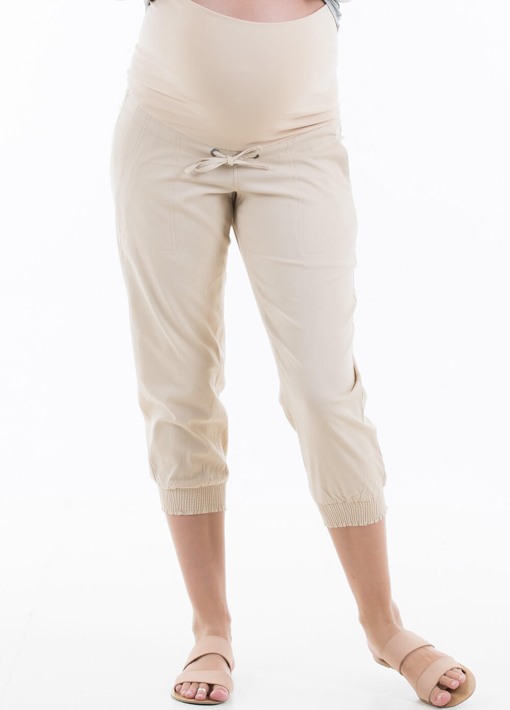 Scout Linen Maternity Pants by Trimester Clothing