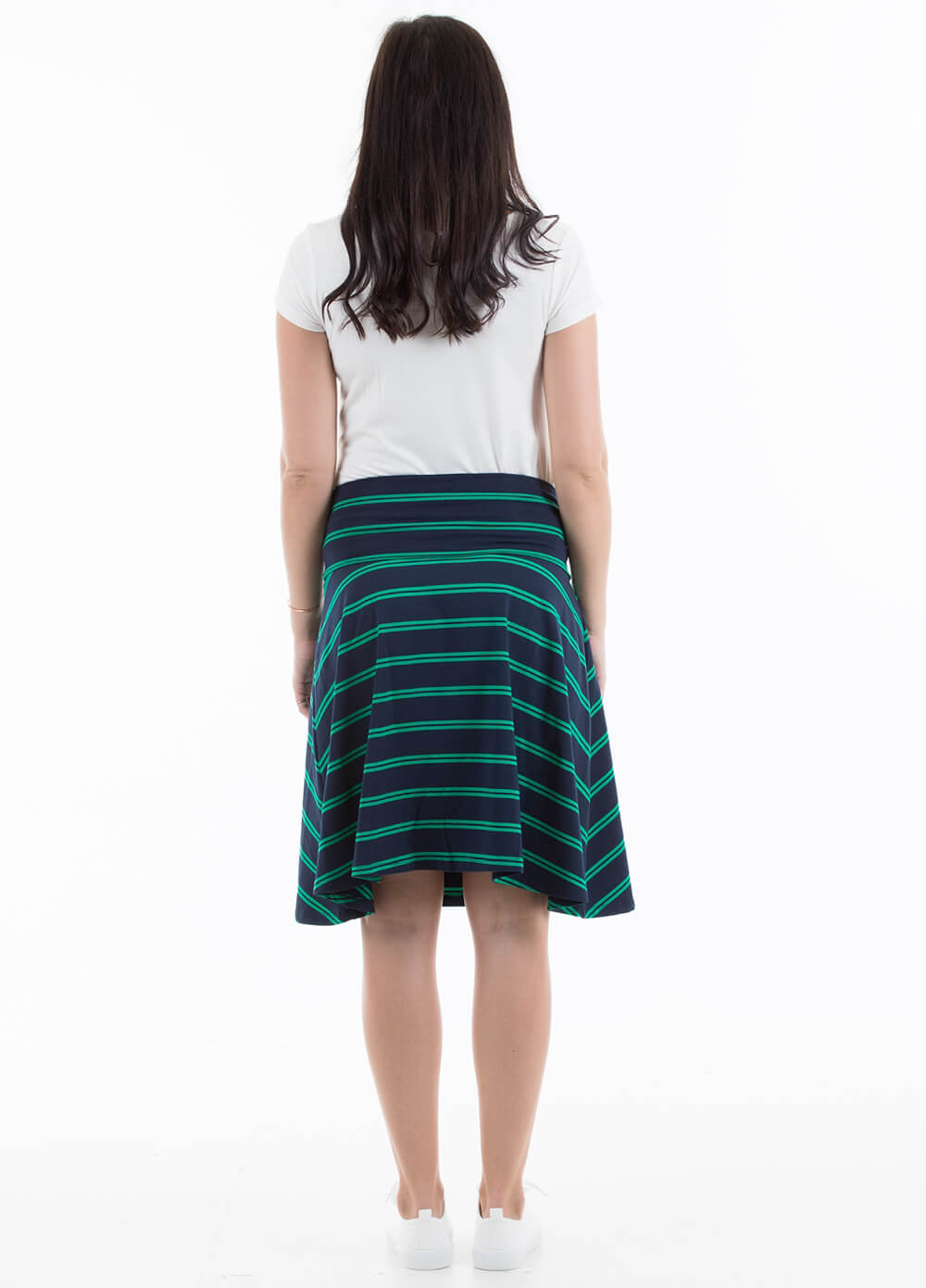 Andy Striped Obsession Maternity Skirt by Trimester