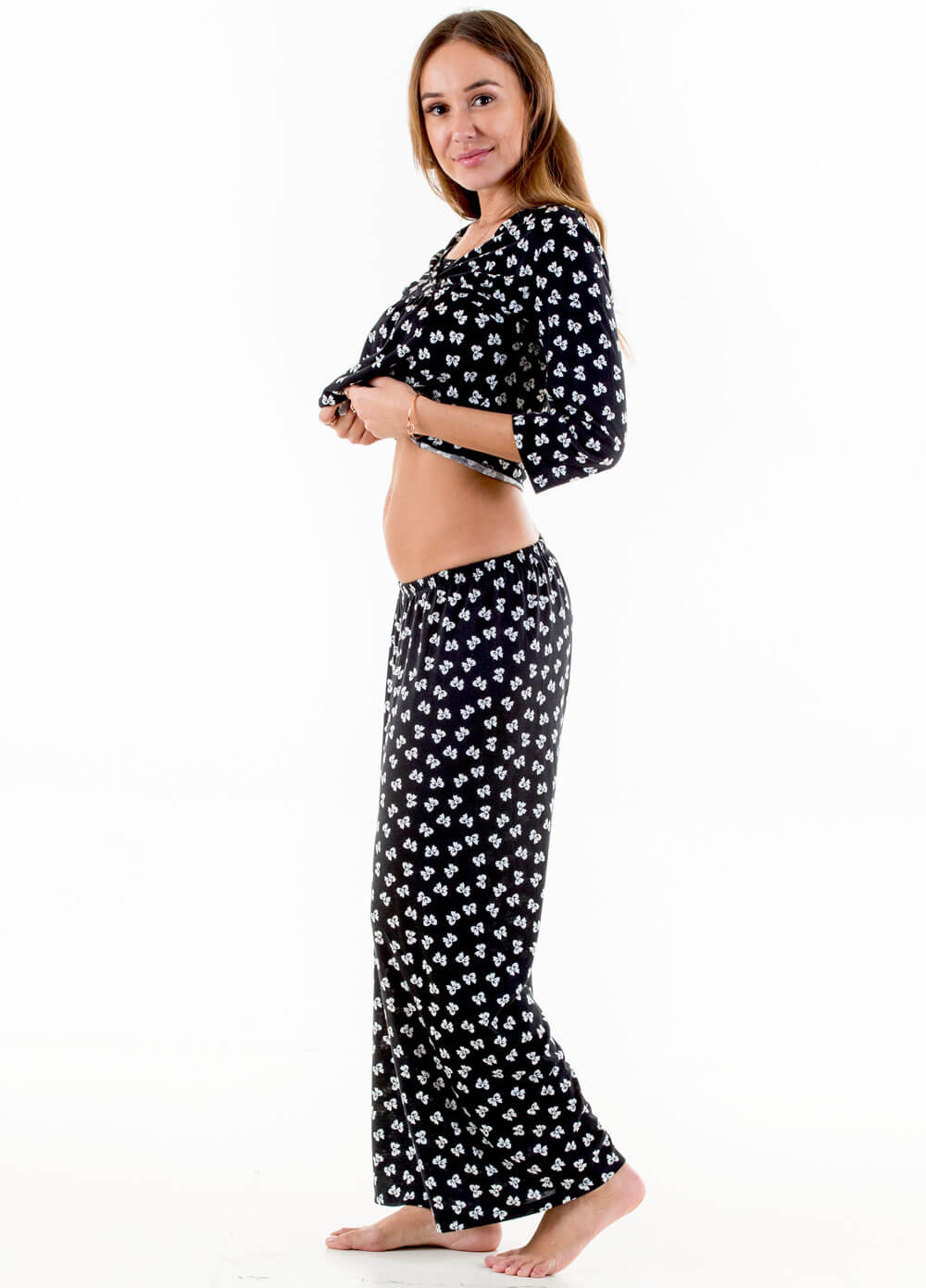 Floressa Celeste Maternity Nursing PJ Set | Queen Bee