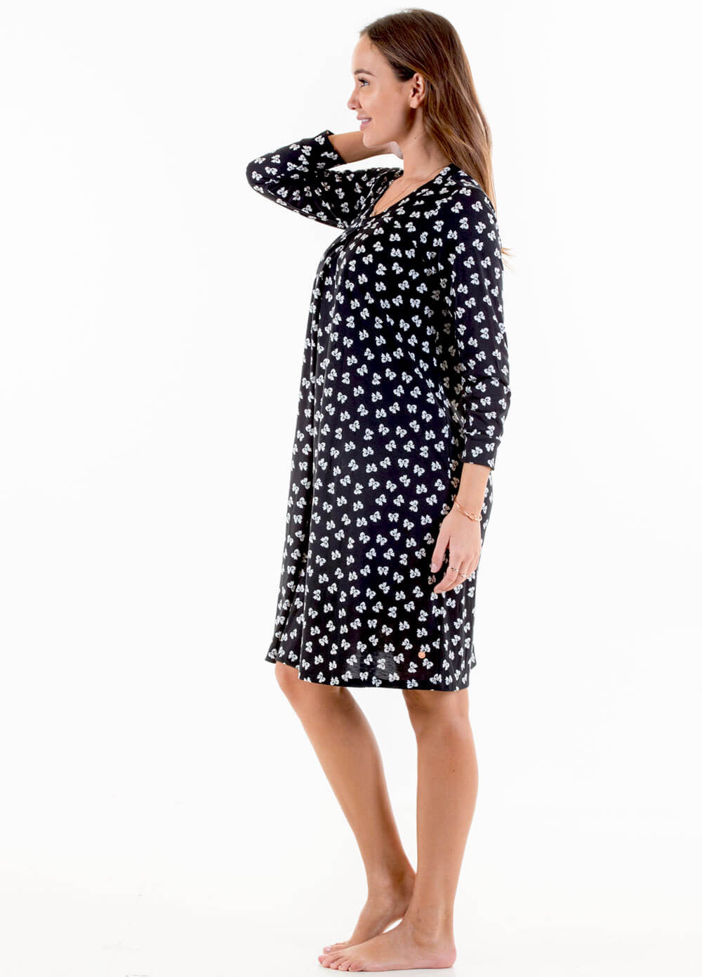 Floressa Blisse Pregnancy Hospital Nursing Gown | Queen Bee