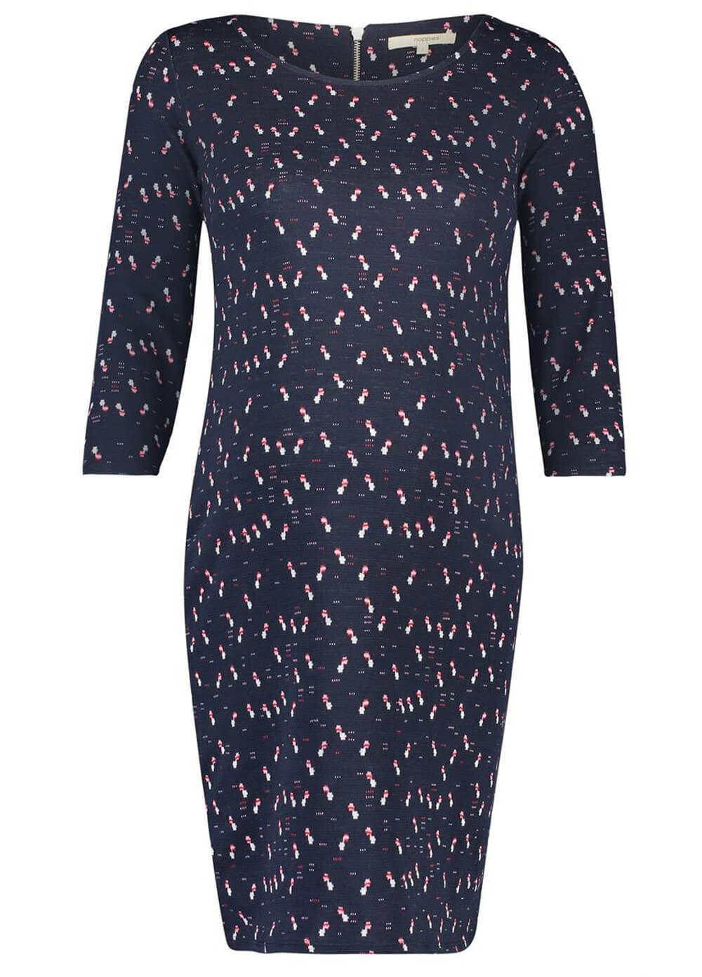 Negin Dark Blue Print Maternity Dress by Noppies