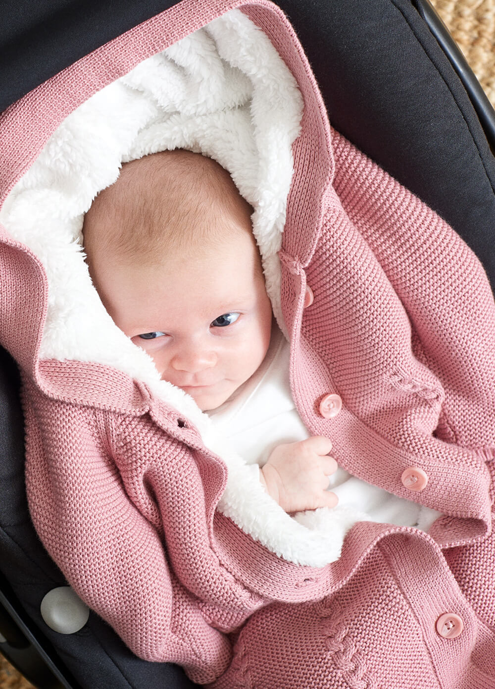 Narni Cosy Toe baby Sleep Bag in Pink by Noppies Baby