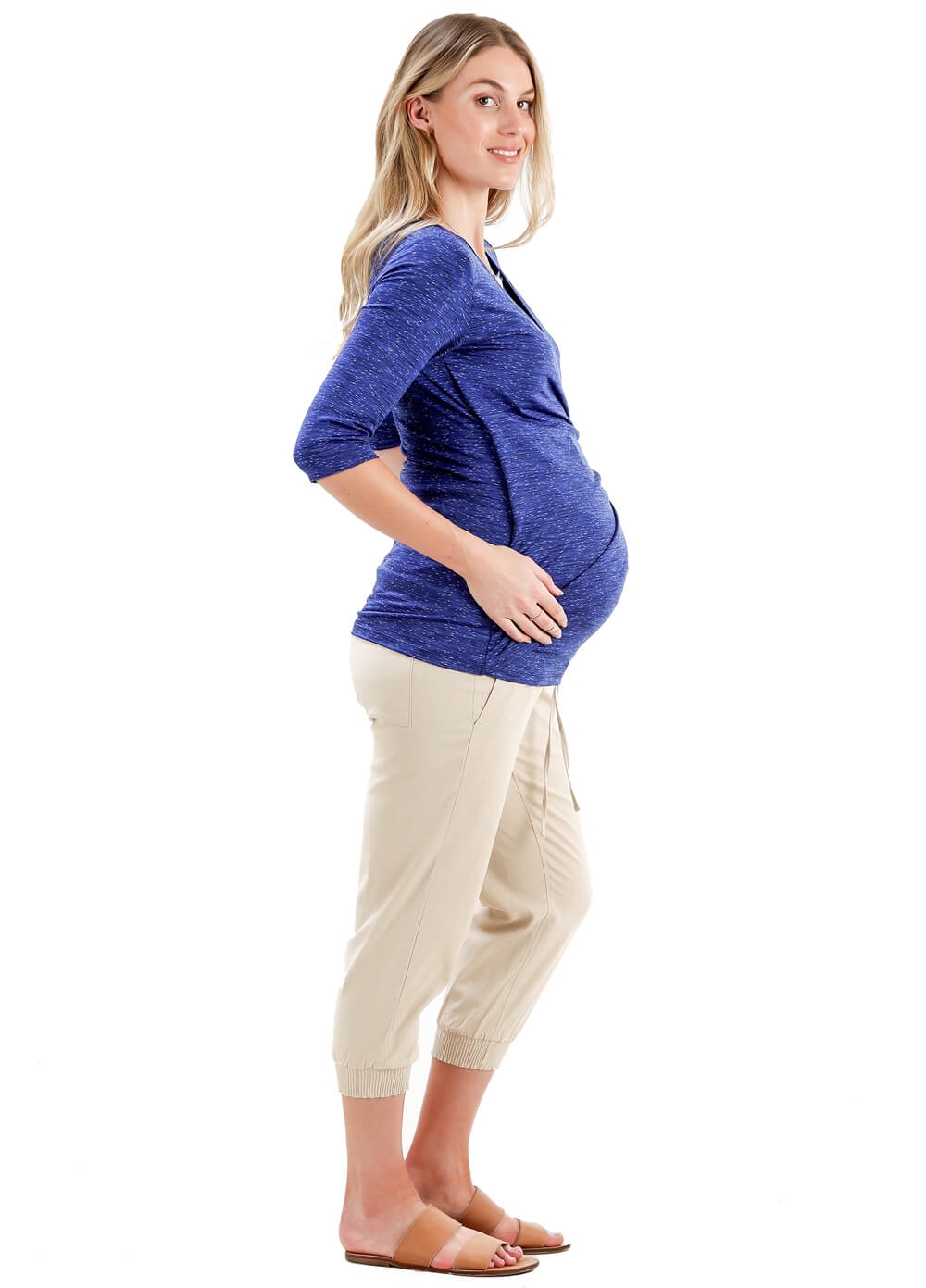 Floressa - Felicite Maternity Nursing Wrap Top | Queen Bee