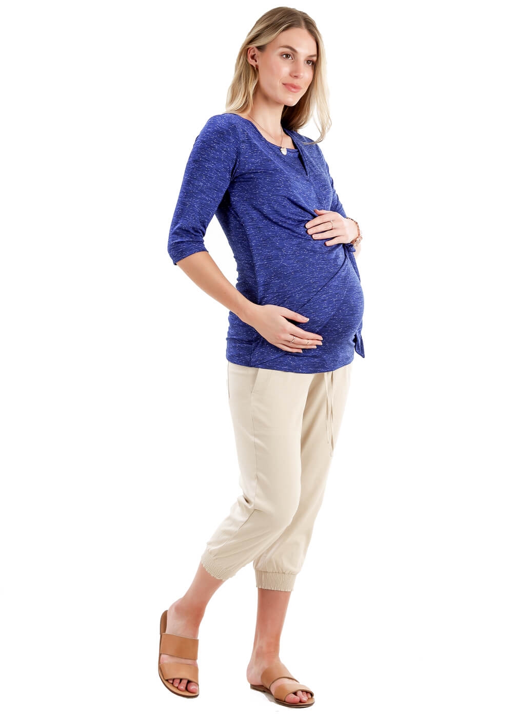 Floressa - Felicite Maternity Nursing Wrap Top | Queen Bee