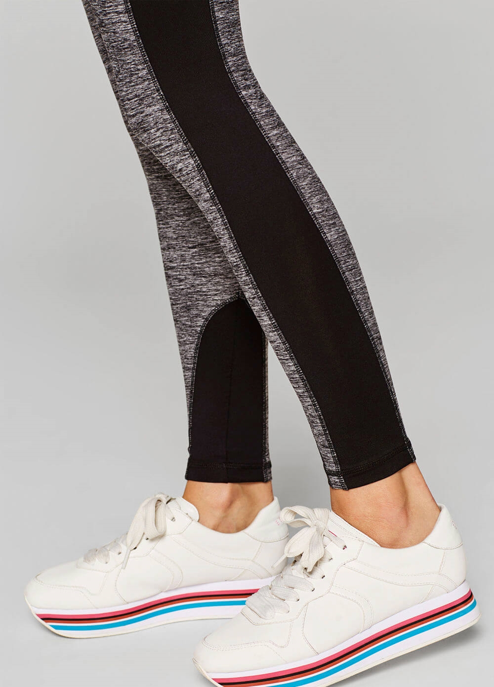 Maternity Active Sports Leggings in Black Marle by Esprit