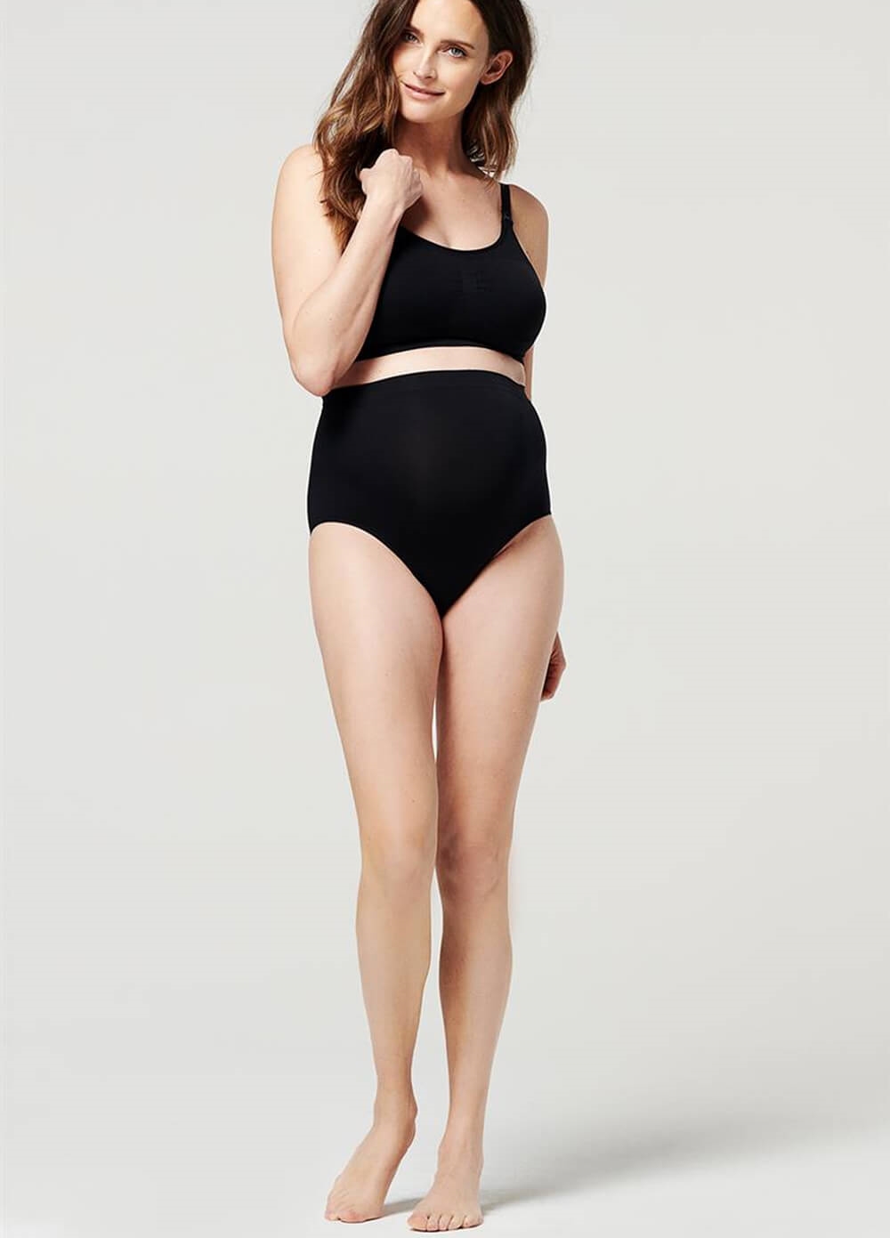 Seamless Over Belly Maternity Briefs by Noppies