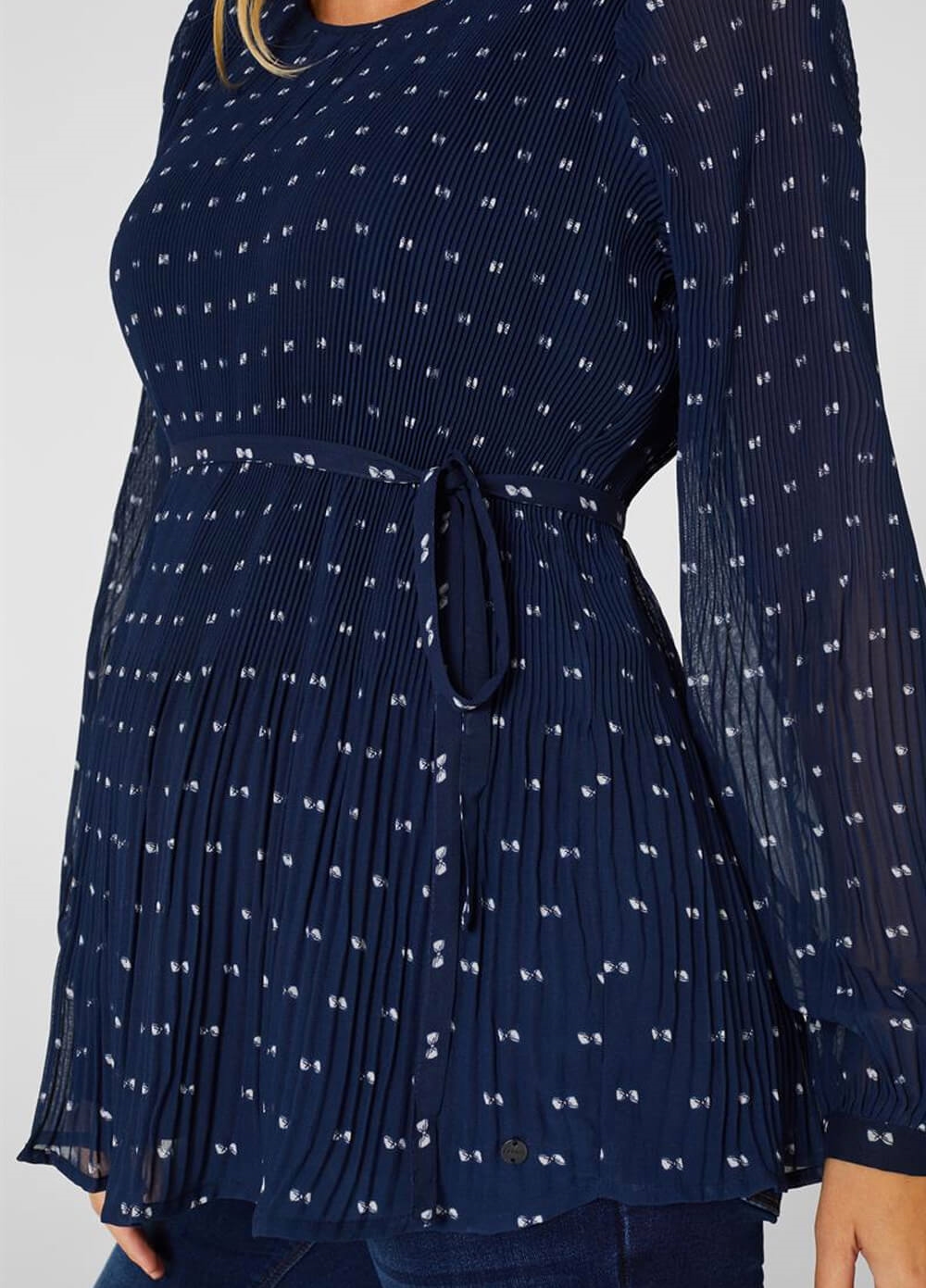 Blouse Esprit Taille 44 - Marron, Coton - Très Bon état