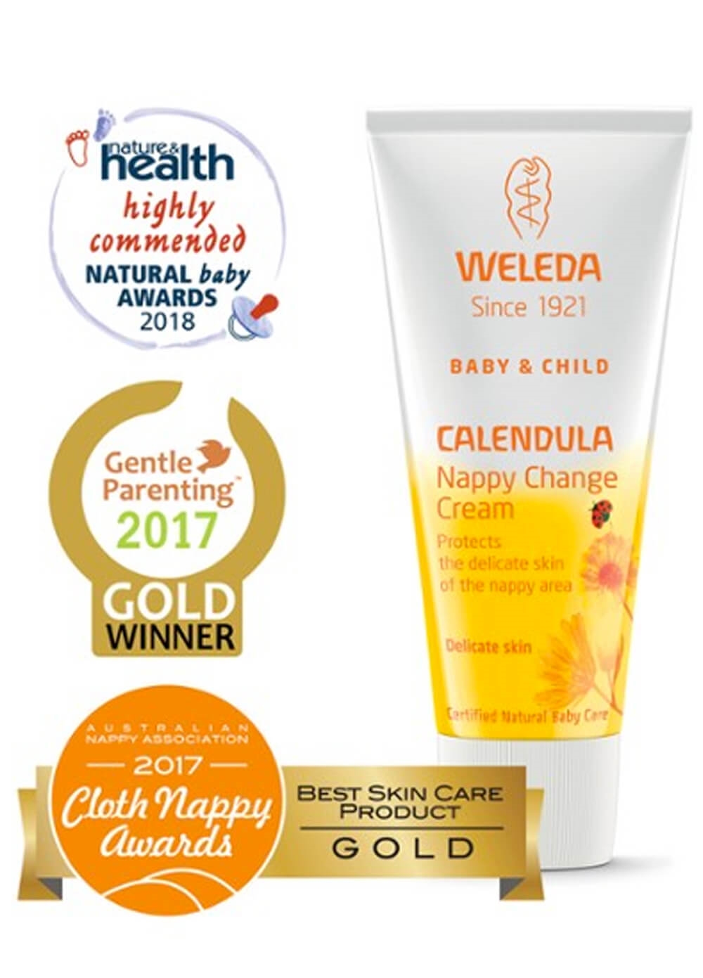 Weleda - Calendula Nappy Change Cream 75ml | Queen Bee