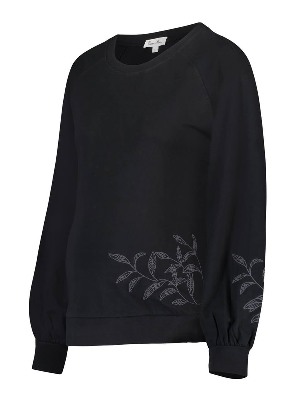 Queen mum - Embroidered Leaf Organic 