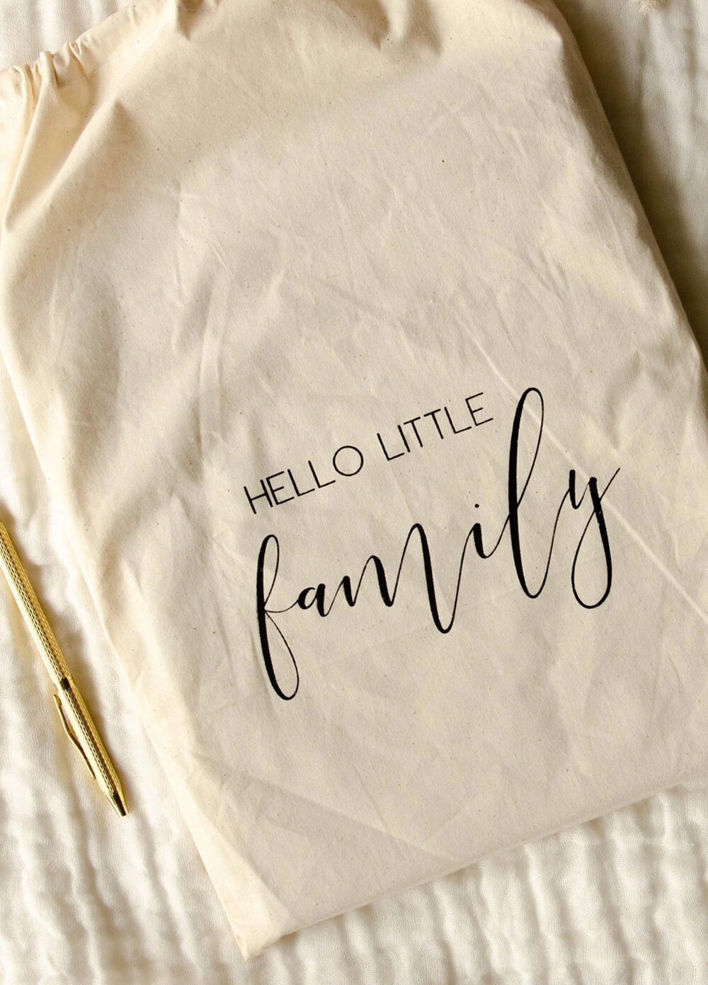 Blossom & Pear - Hello Little Family 25 Years Keepsake in Fawn