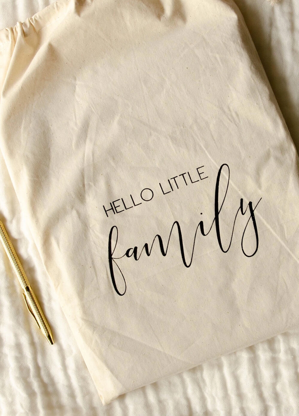 Blossom & Pear - Hello Little Family 25 Years Keepsake in Grey