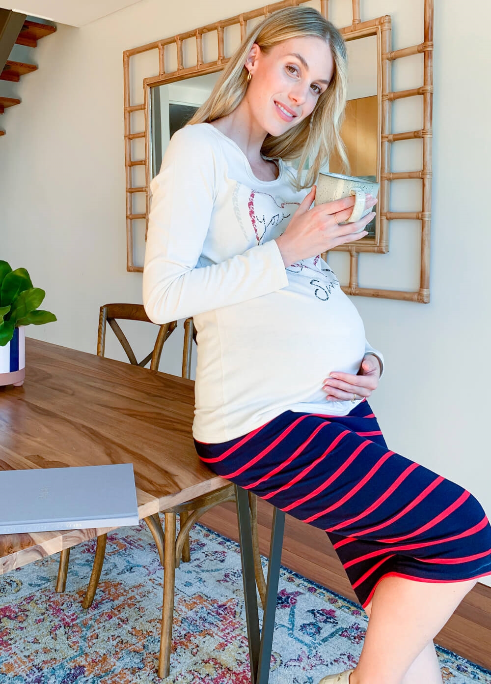 Esprit - My Heart Smiles Organic Maternity Tee | Queen Bee