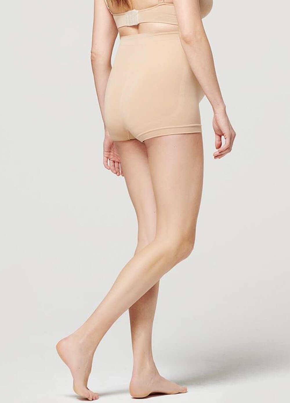Noppies - Seamless Maternity Boyleg Shorts in Nude | Queen Bee