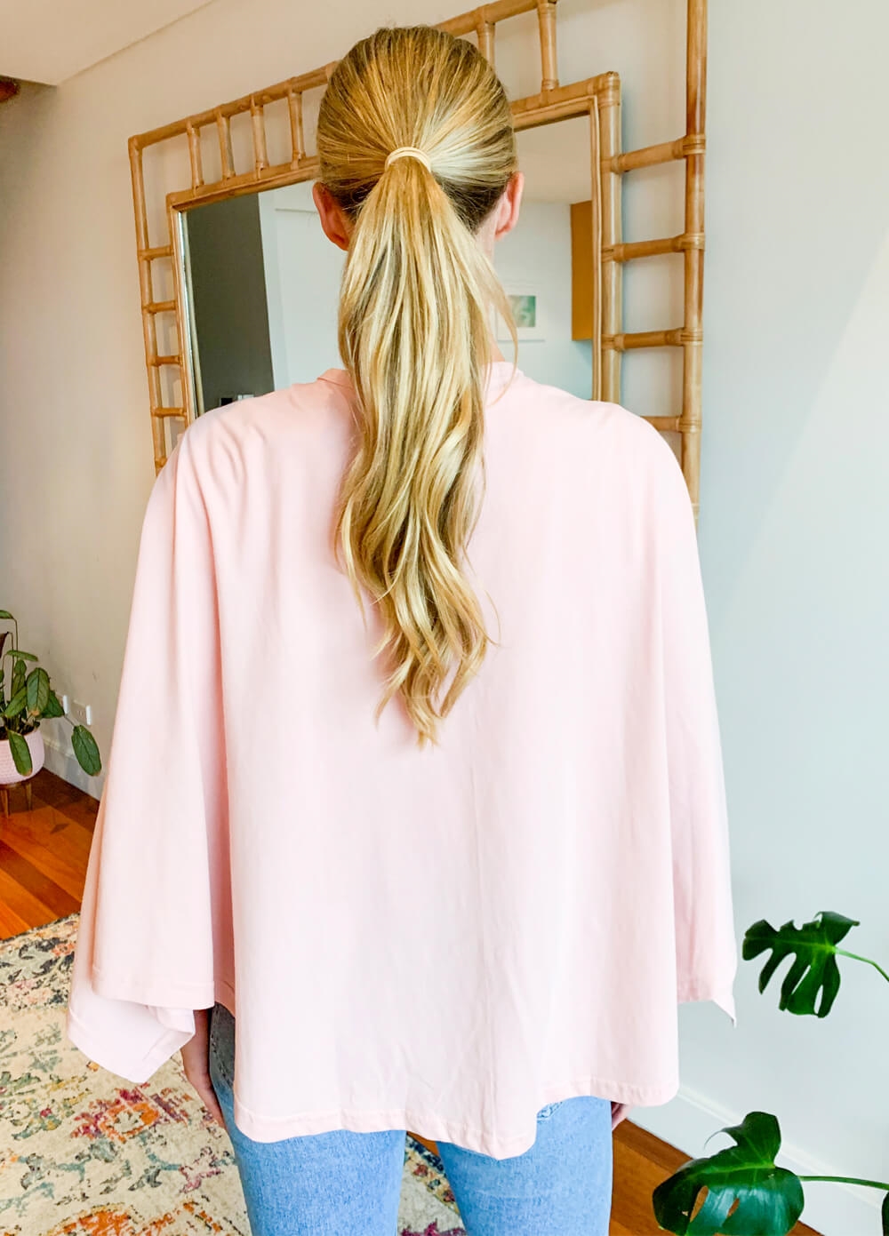 Lait & Co - Nursing Couverture in Pale Pink | Queen Bee