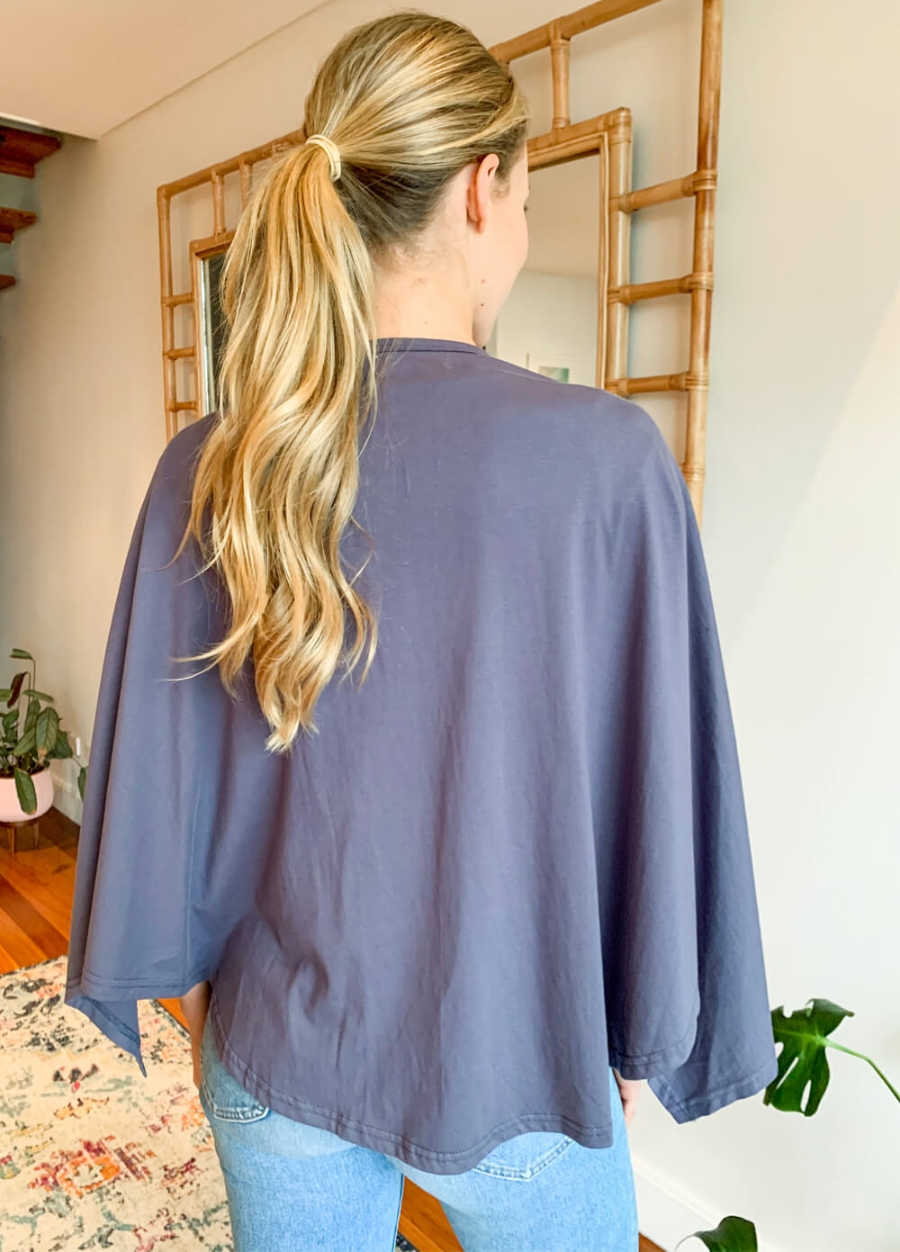 Lait & Co - Nursing Couverture in Charcoal | Queen Bee