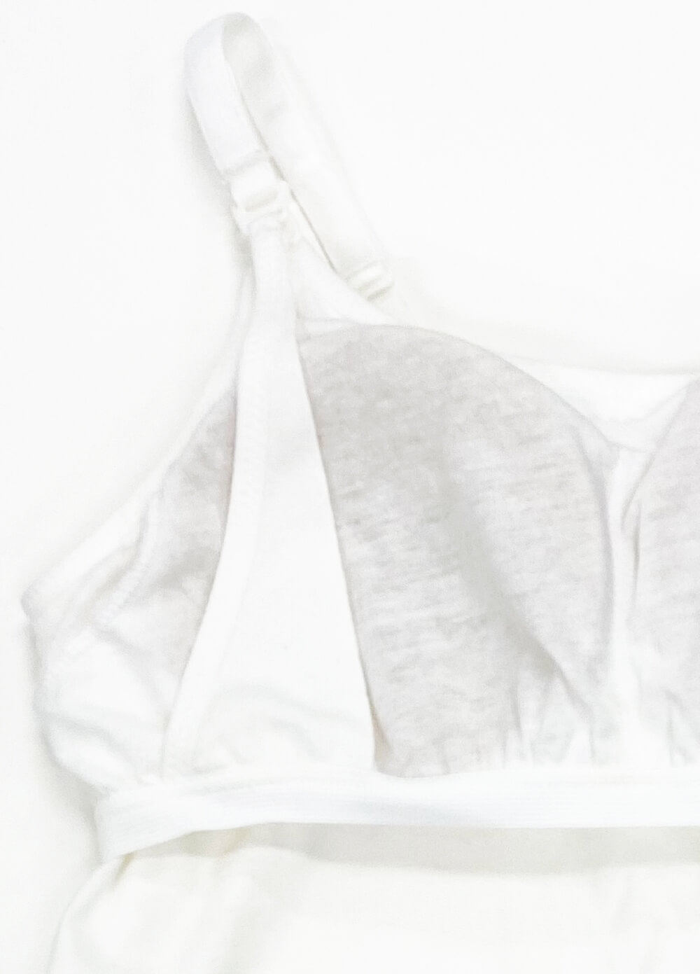 Queen Bee - Romily Layering Nursing Camisole in White