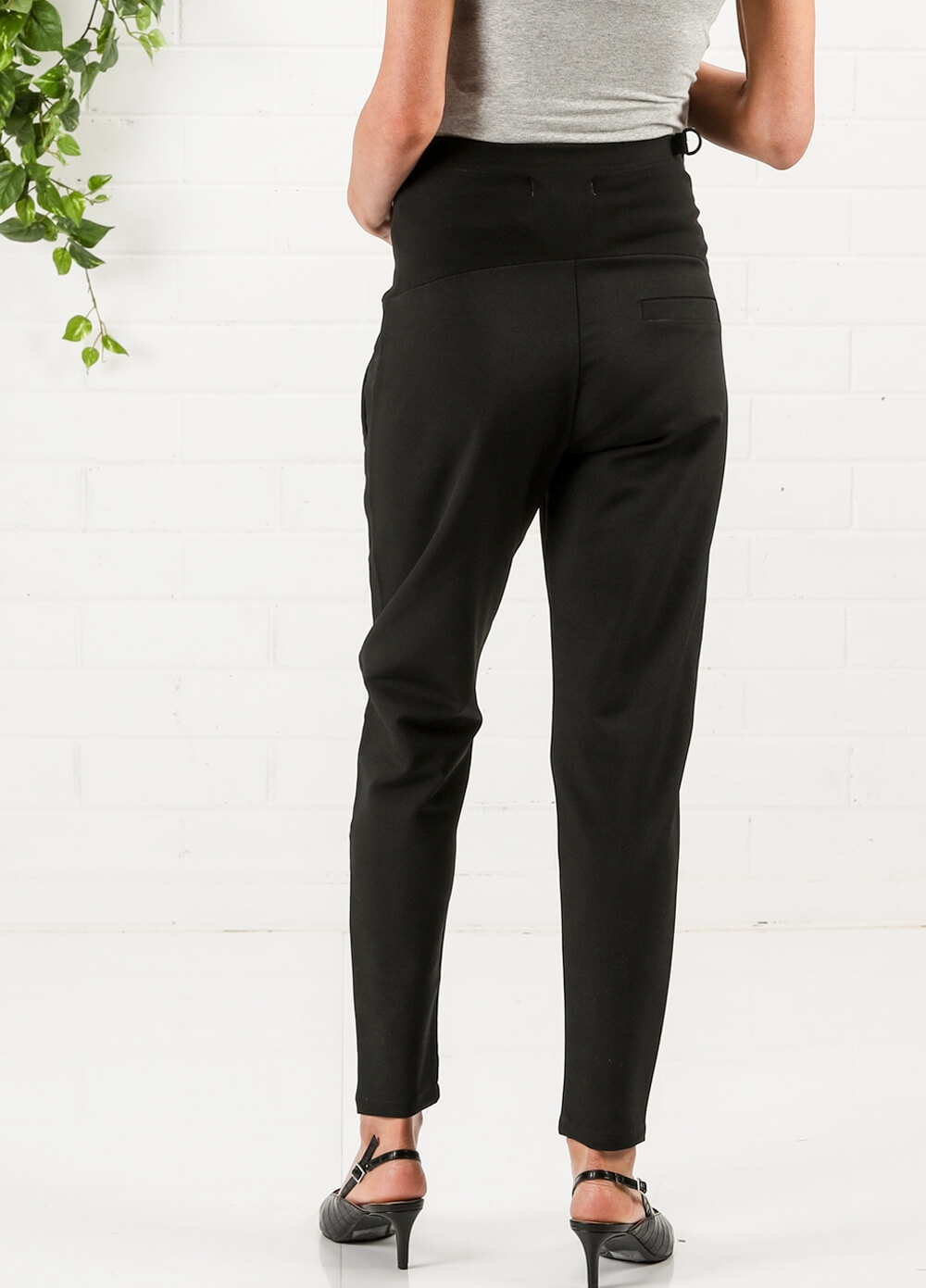 Lait & Co - London Bengalin Business Trousers - Black | Queen Bee