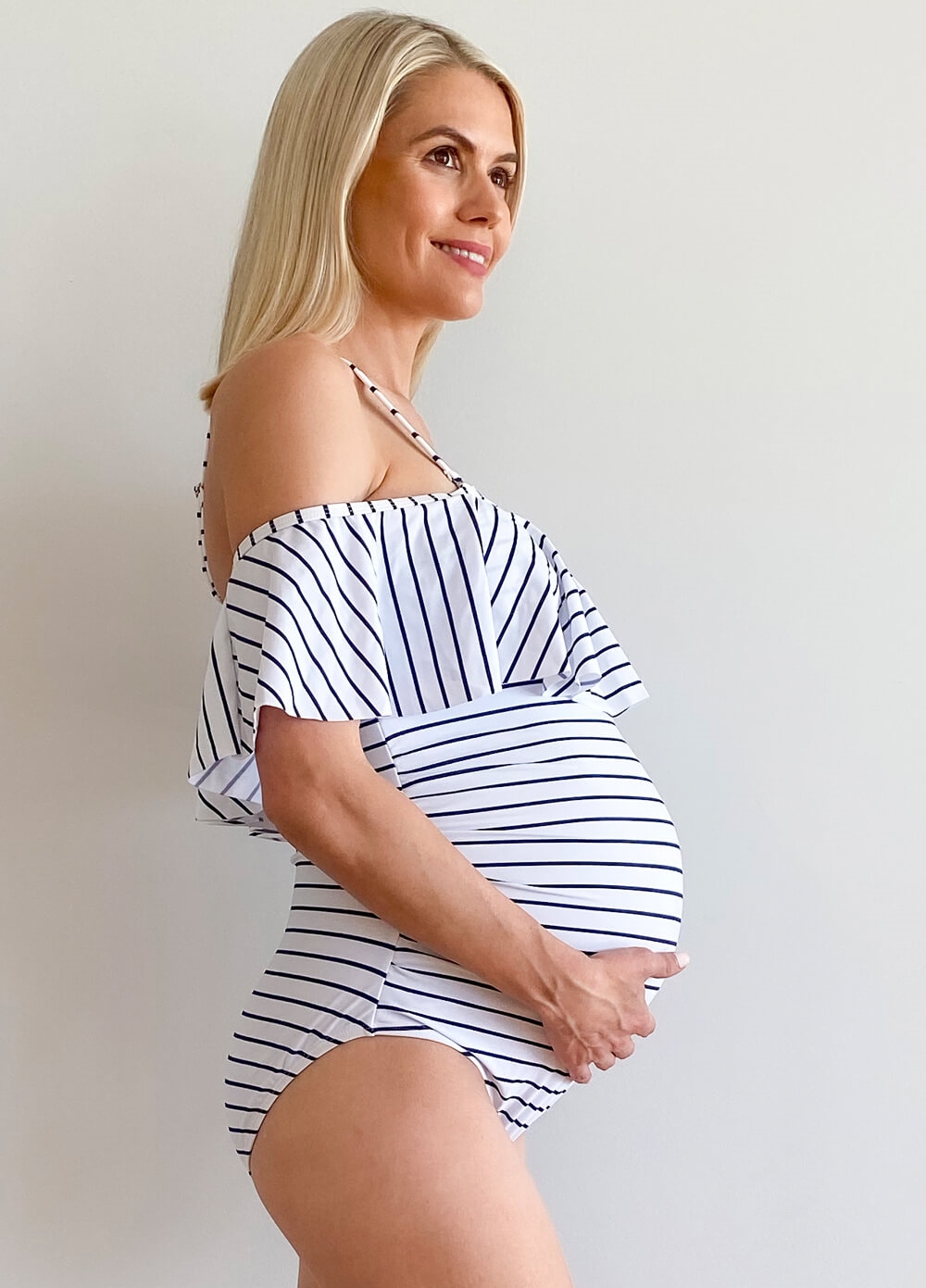 Lait & Co - Isabella Babymoon Pregnancy Swimsuit | Queen Bee