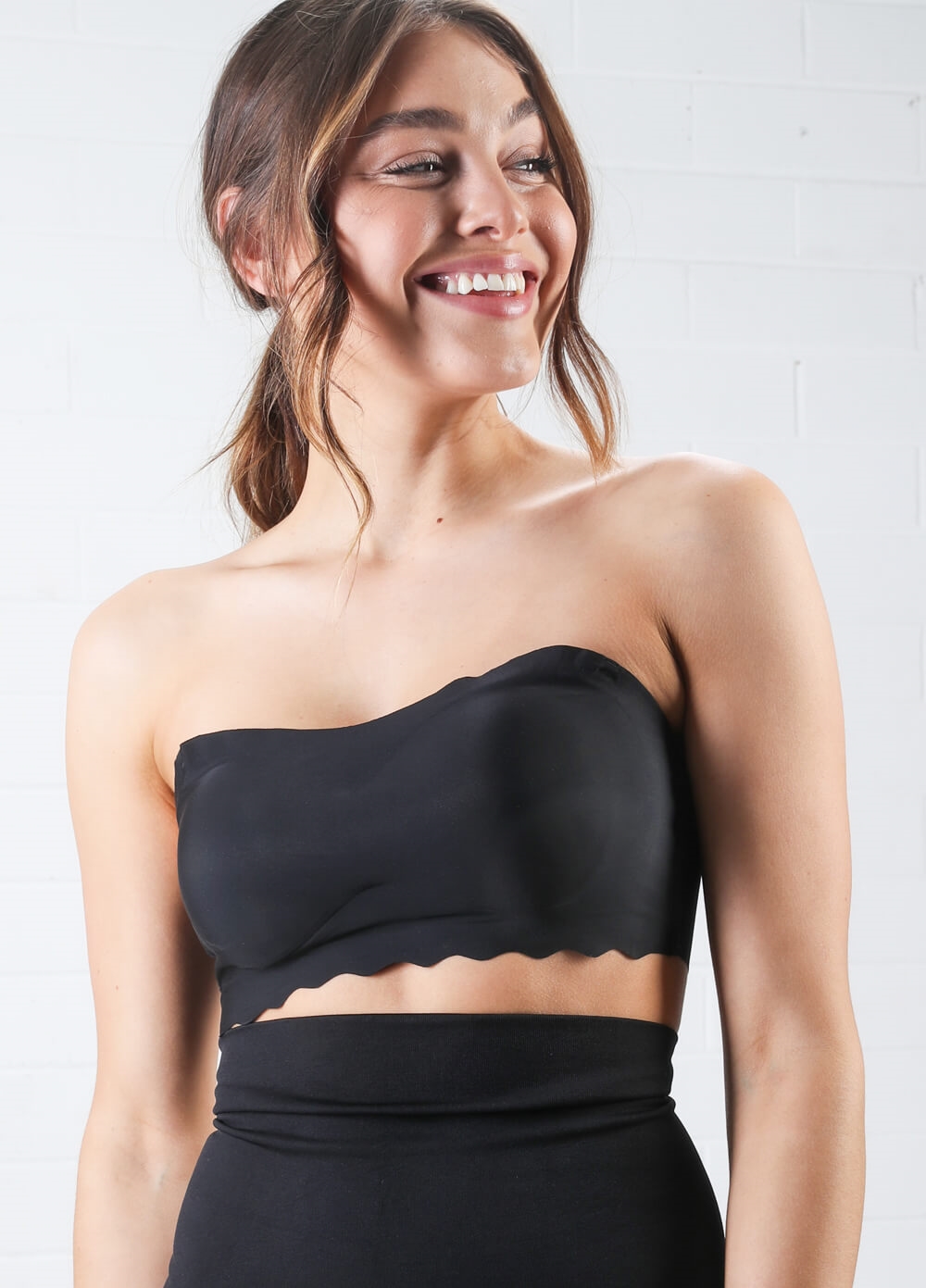 Queen Bee - Talitha Strapless Maternity Bra in Black