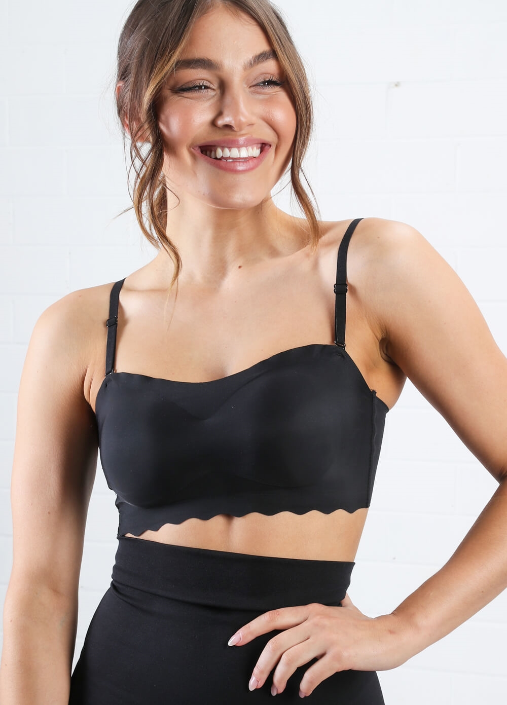 Queen Bee - Talitha Strapless Maternity Bra in Black