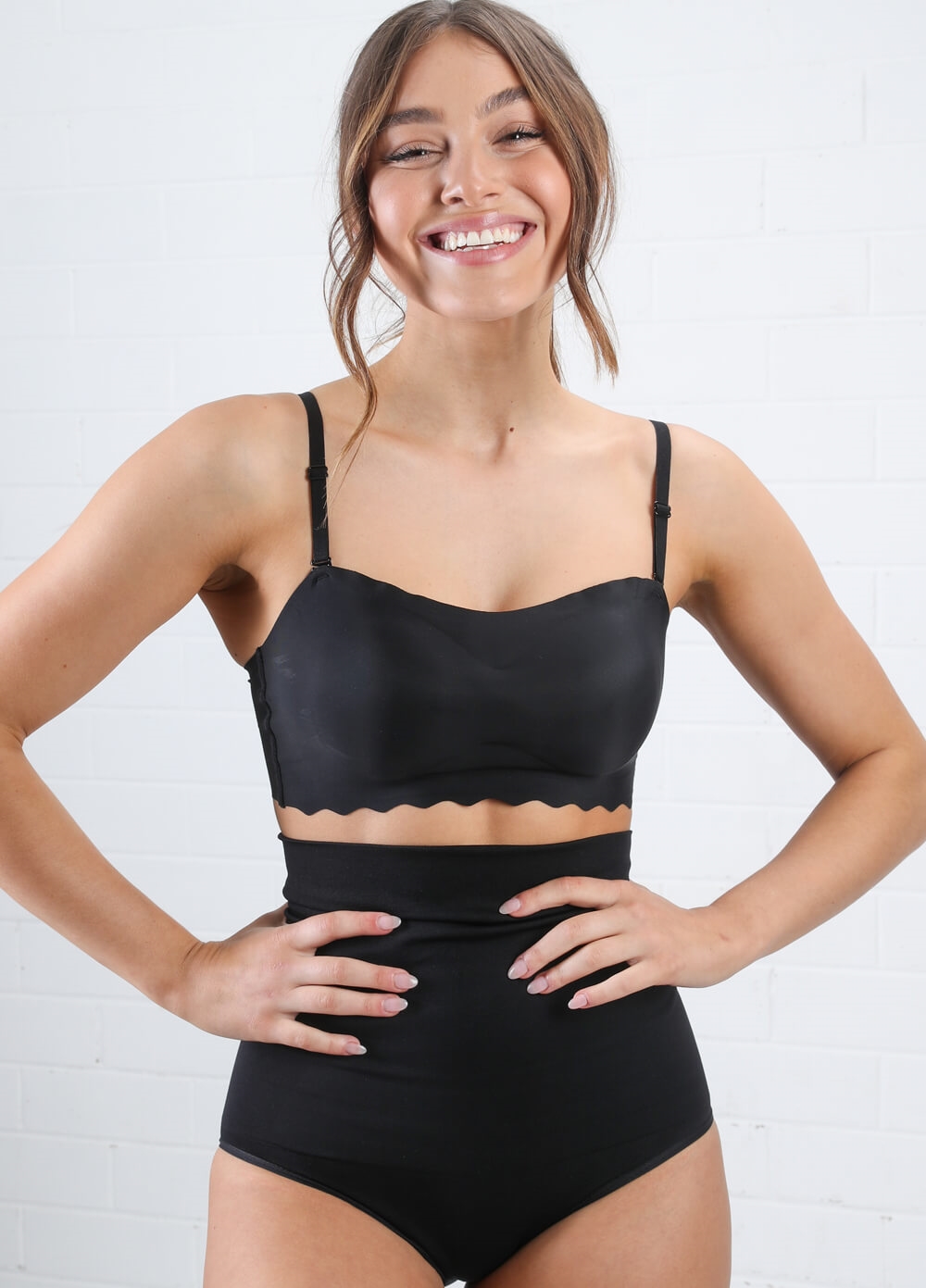 Queen Bee - Talitha Strapless Maternity Bra in Black