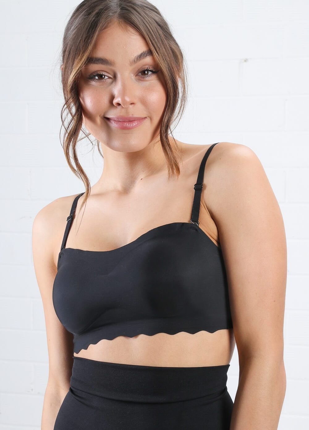 Queen Bee - Talitha Strapless Maternity Bra in Black