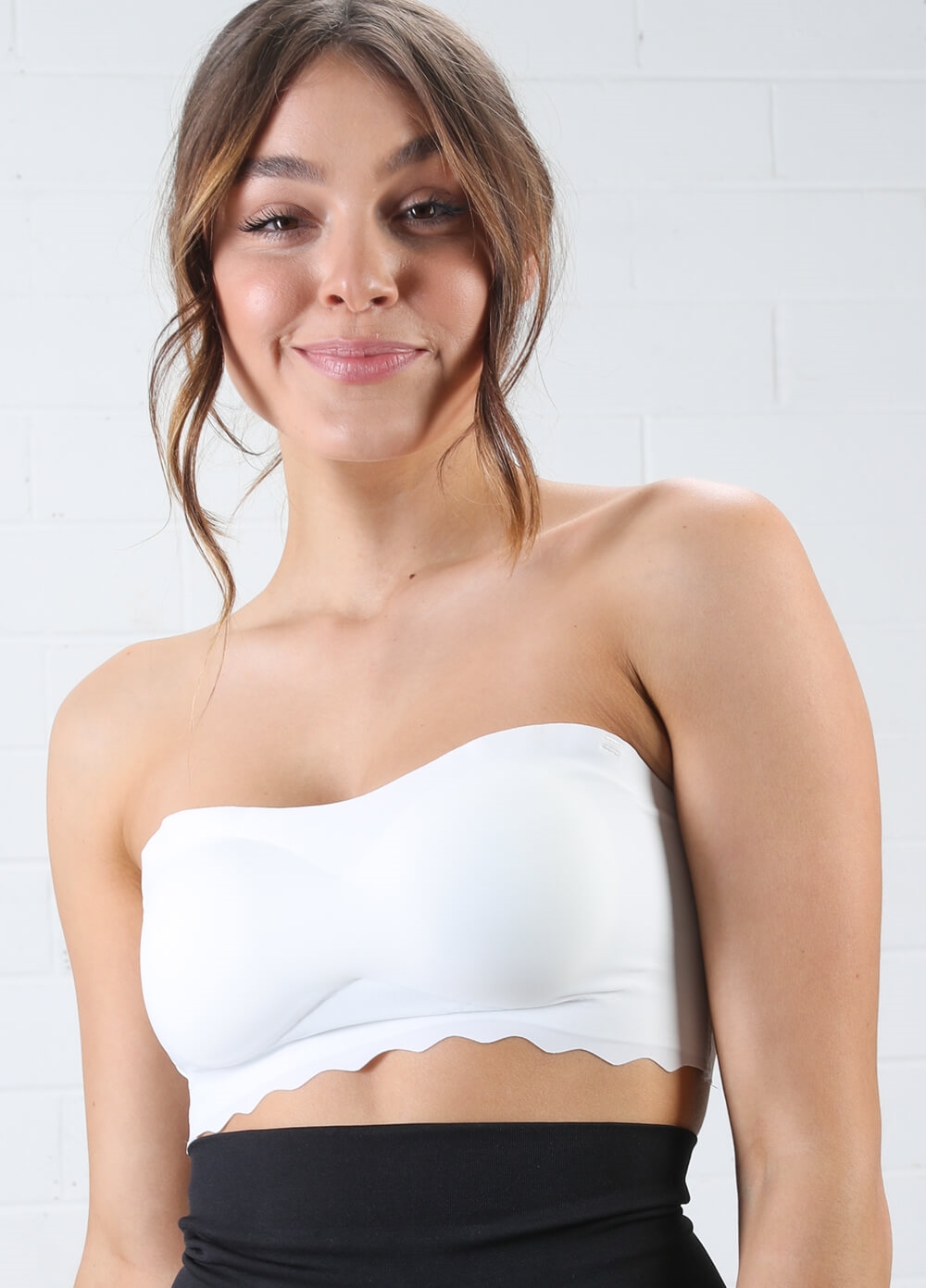 Queen Bee - Talitha Strapless Maternity Bra in White