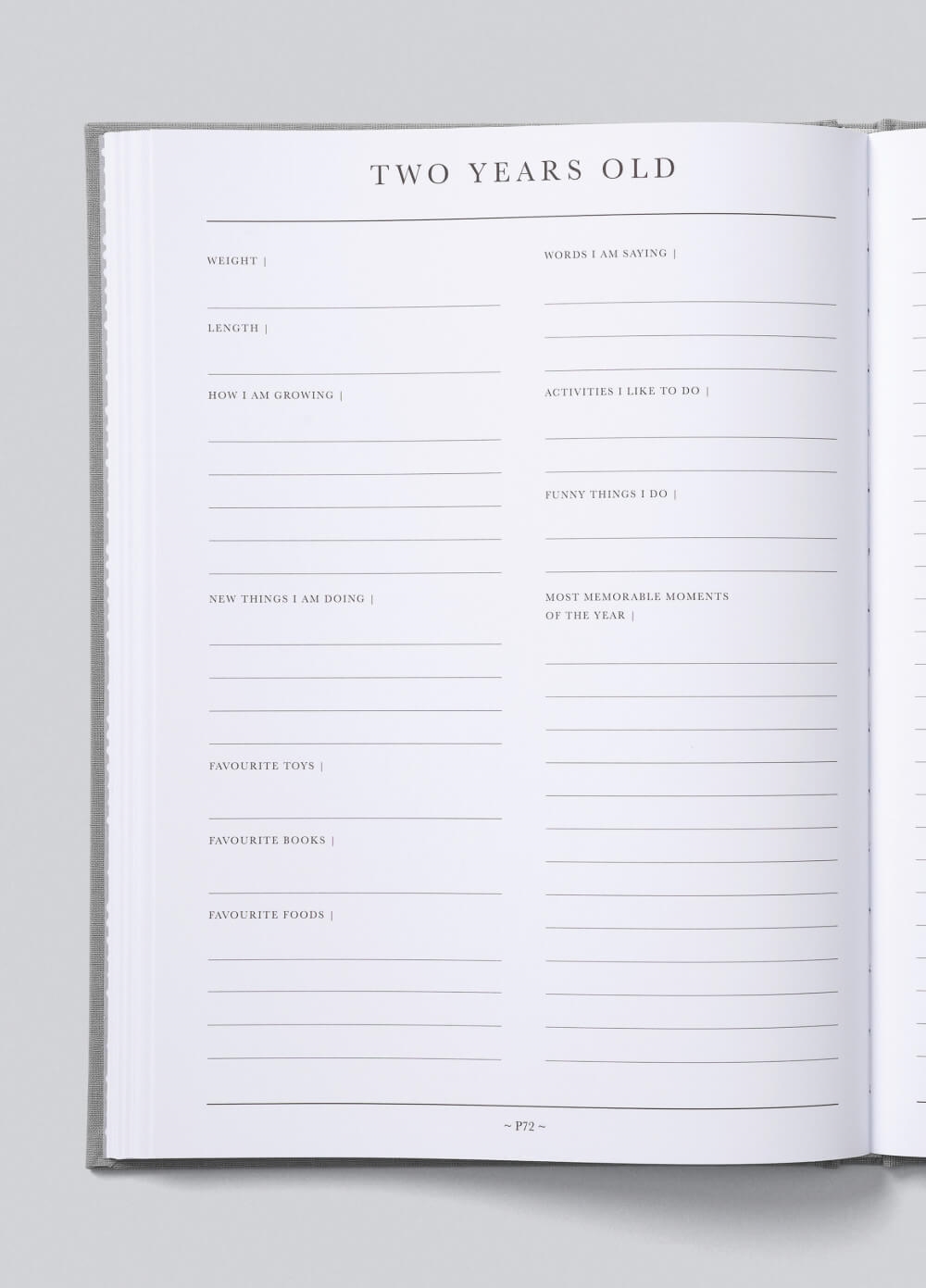 Blue Baby Journal (The First Five Years) by Write to Me