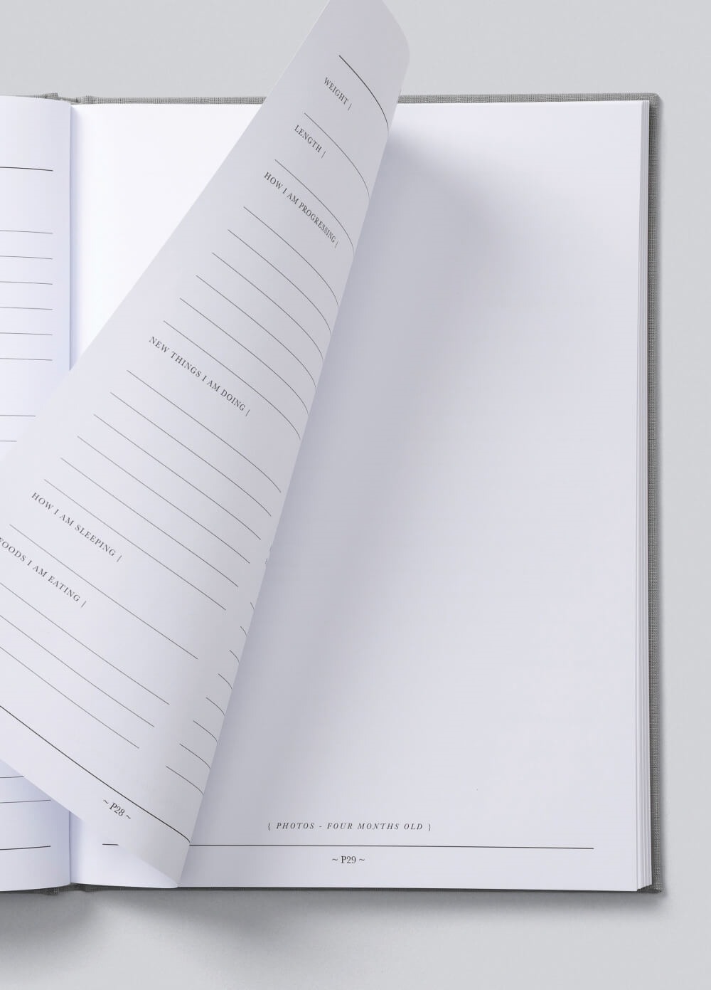 Blue Baby Journal (The First Five Years) by Write to Me