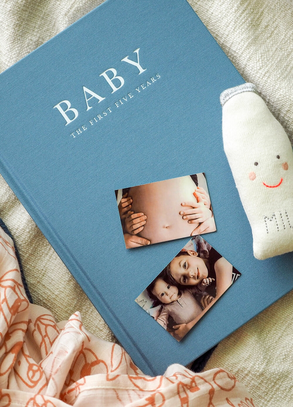 Blue Baby Journal (The First Five Years) by Write to Me | Queen Bee